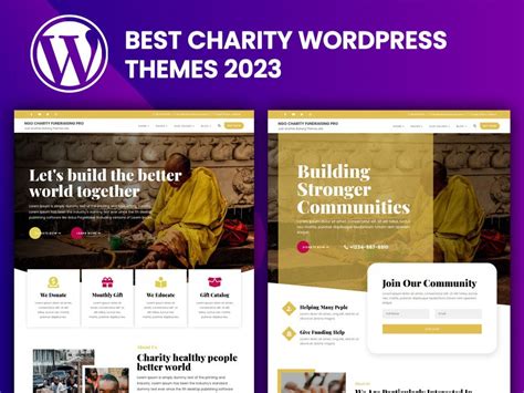 wordpress themes for nonprofits|Non Profit WordPress Themes .